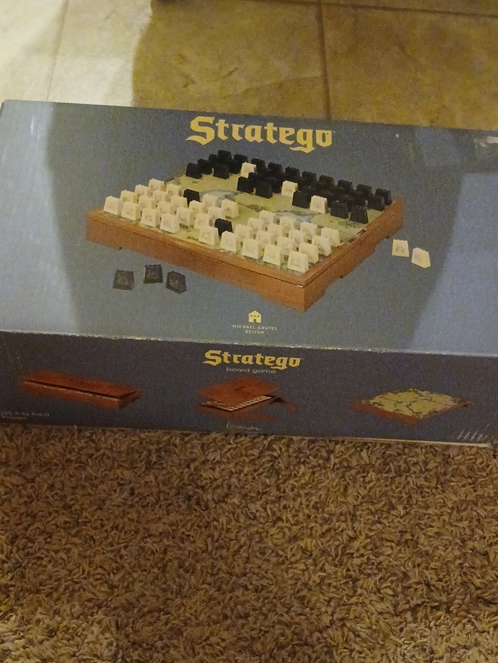 Classic Board Game Set - Blue Box